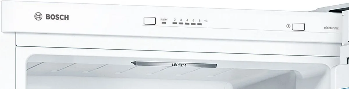 Bosch KGV332WEA Koel-vriescombinatie 287L - 176x60cm Wit