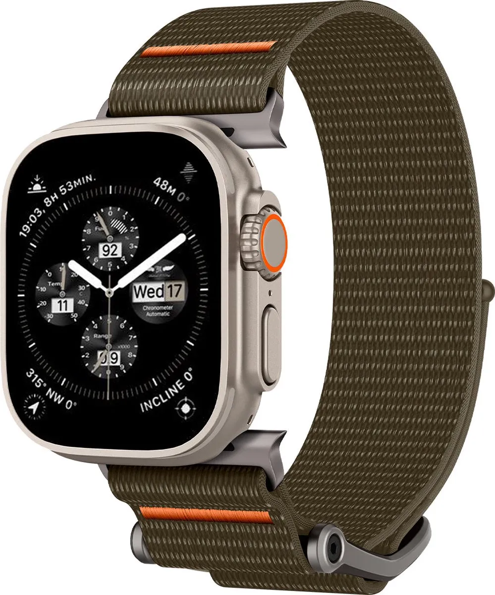 Spigen Durapro Flex Hoesje - Apple Watch 42-49mm - Transparant - afbeelding 5 van 6