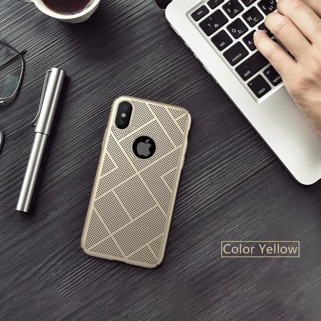 Nillkin Air Hard Case iPhone X - Goud - afbeelding 6 van 6