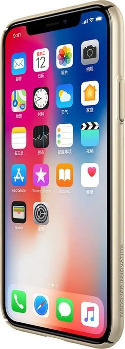 Nillkin Air Hard Case iPhone X - Goud - afbeelding 4 van 6