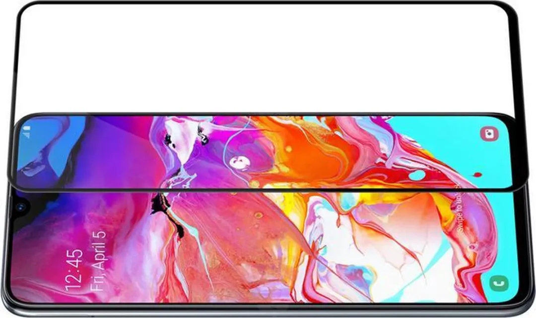 Nillkin Amazing CP+ Tempered Glass Samsung Galaxy A70 - Zwart - afbeelding 2 van 5