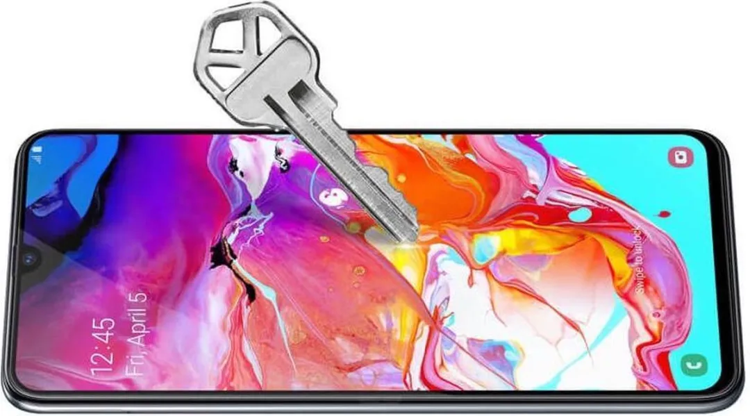 Nillkin Amazing CP+ Tempered Glass Samsung Galaxy A70 - Zwart - afbeelding 5 van 5