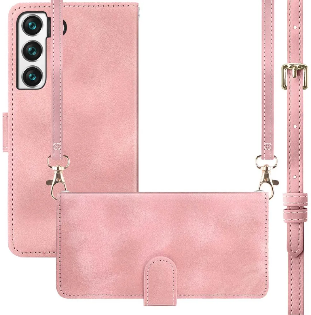 Imoshion Bookcase Hoesje Samsung Galaxy S21 FE - 3 Pasjes - Roze