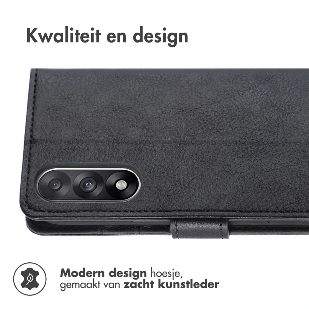 Imoshion Hoesje OnePlus Nord 5 - 3 Pasjes - Zwart