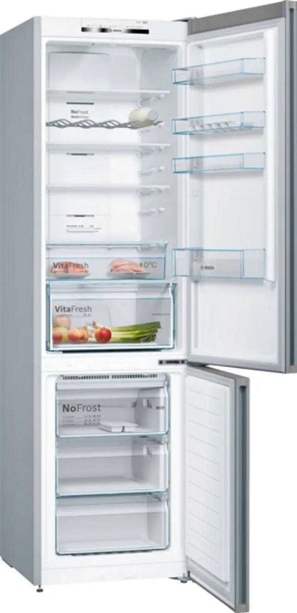 Bosch KGN39VLEB Serie 4 Koel-vriescombinatie - 368L - RVS