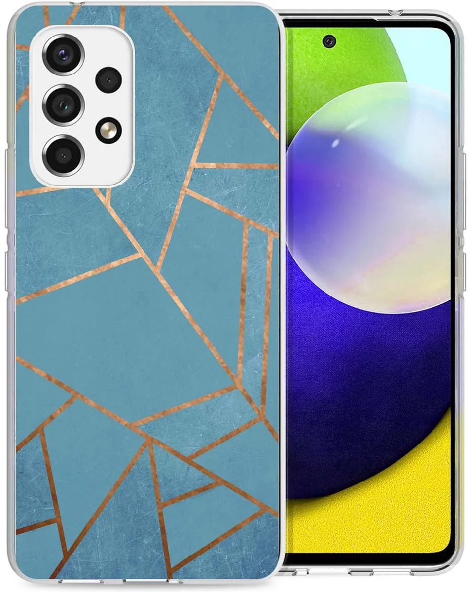 Imoshion Hoesje Samsung Galaxy A53 Blue Graphic