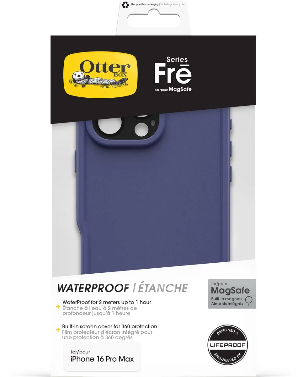 OtterBox Fre Mag Hoesje iPhone 16 Pro Max 77-96160 - Violet Valley