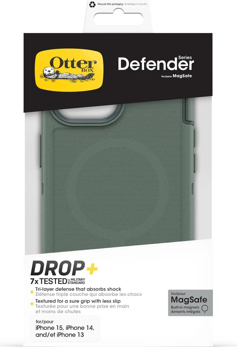 OtterBox Defender Series 77-97536 iPhone Hoes - Groen