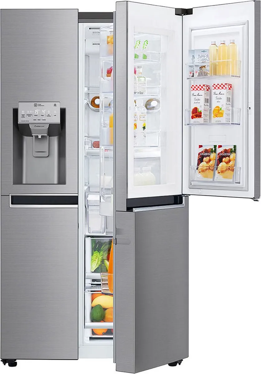 LG GSJ960NSVZ Amerikaanse Koelkast - 668L RVS
