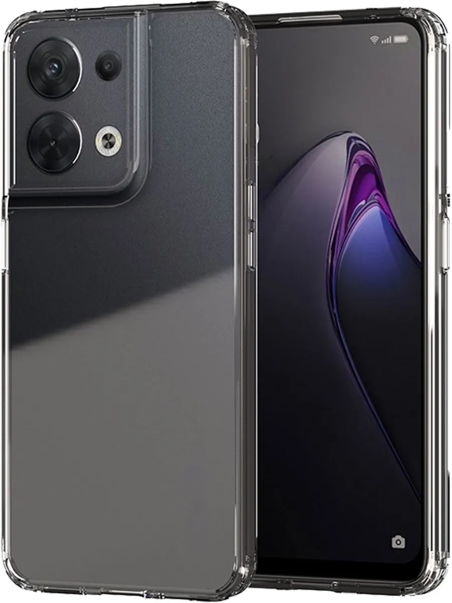Accezz Xtreme Impact Backcover 2.0 Oppo Reno 8 5G - Transparant
