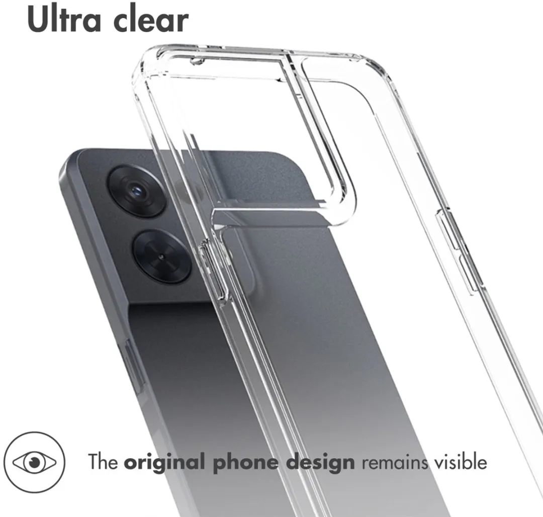 Accezz Xtreme Impact Backcover 2.0 Oppo Reno 8 5G - Transparant