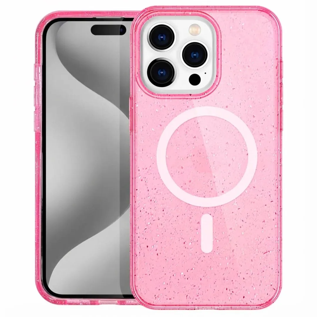 Imoshion Hoesje iPhone 15 Pro Max Sparkle Roze