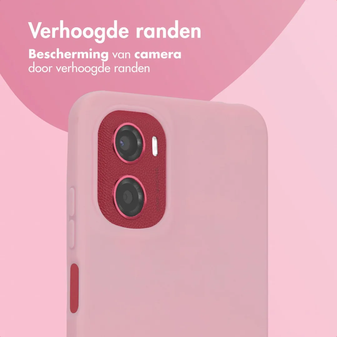 Imoshion Hoesje Motorola Moto E15/G05 - Roze