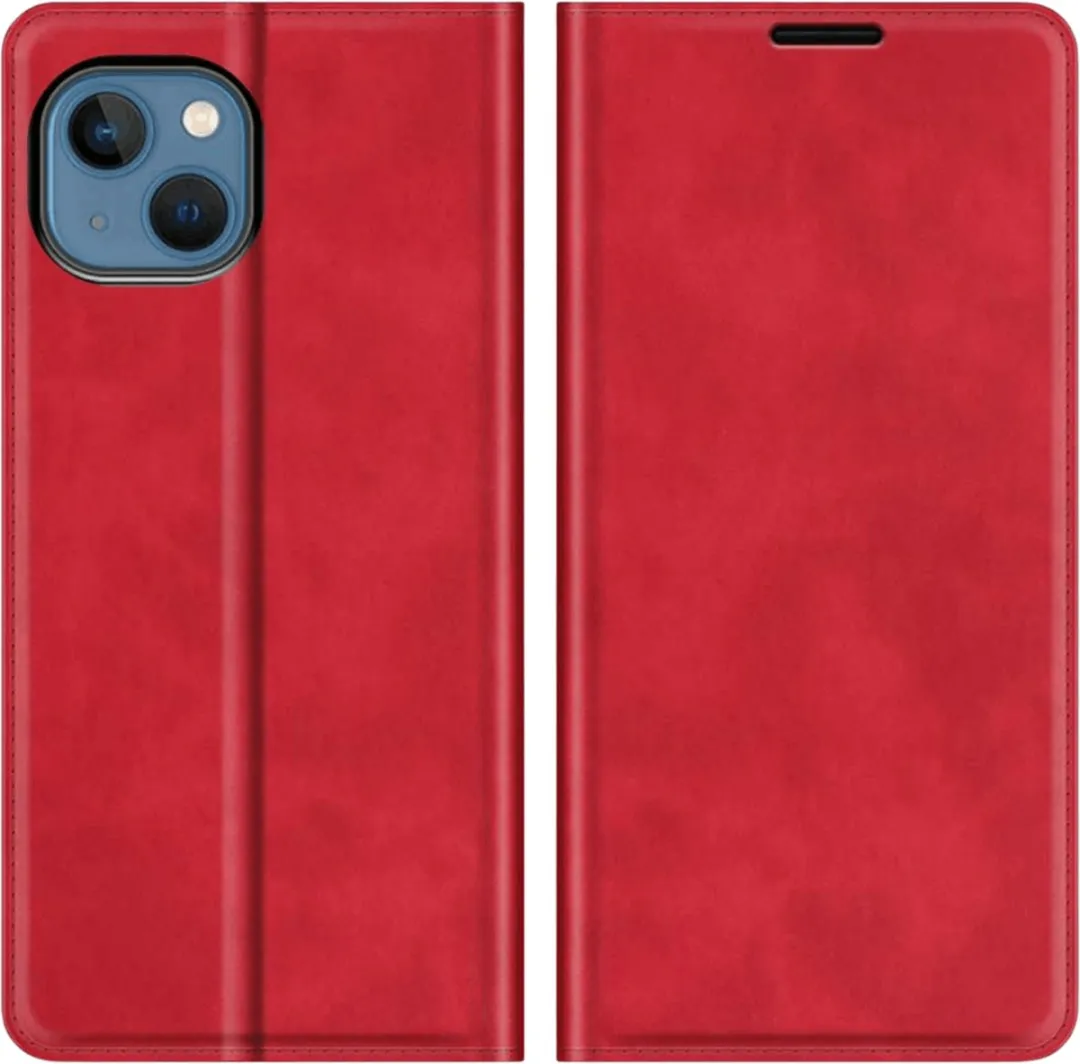 Just in Case Wallet Case Magnetic iPhone 14 Plus - Rood