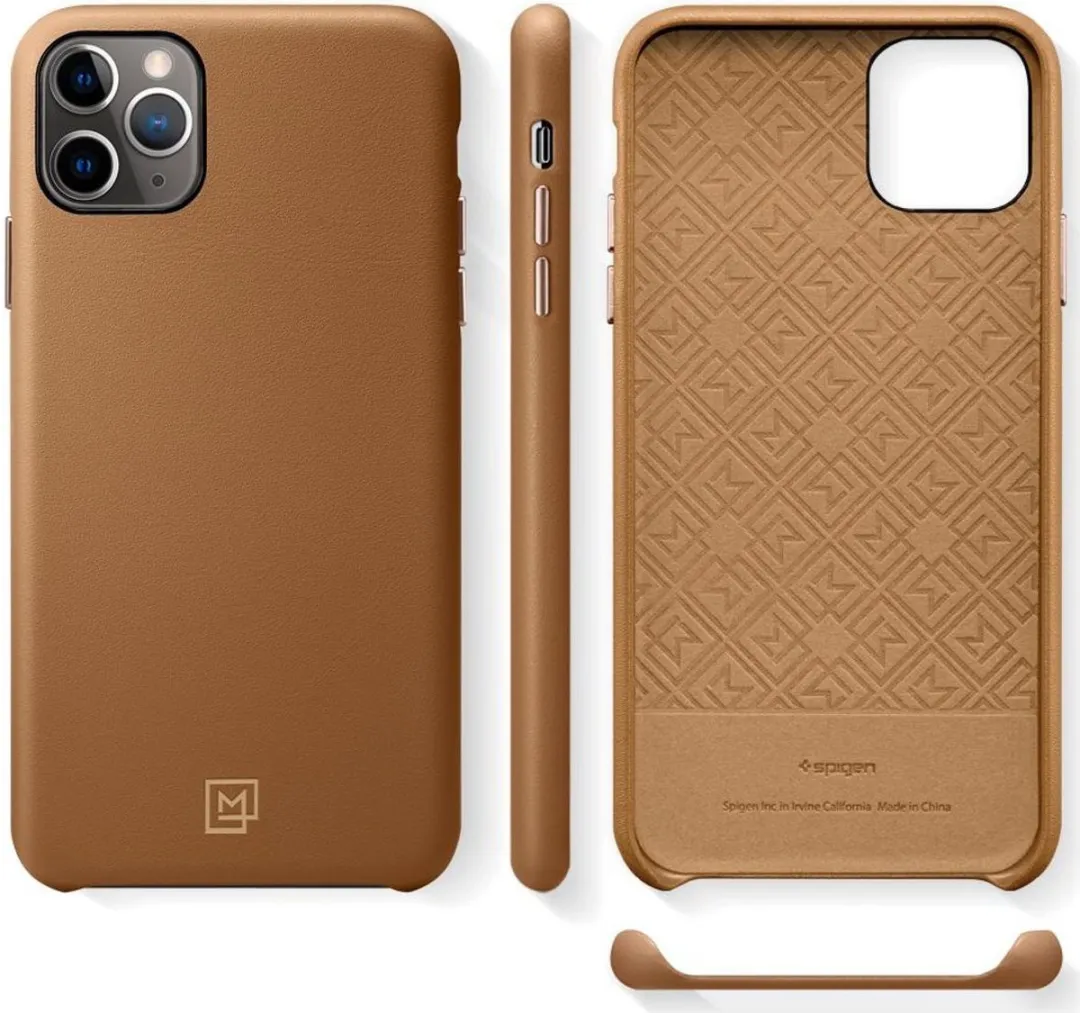 Spigen La Manon Calin Case iPhone 11 Pro Max - Bruin - afbeelding 6 van 6
