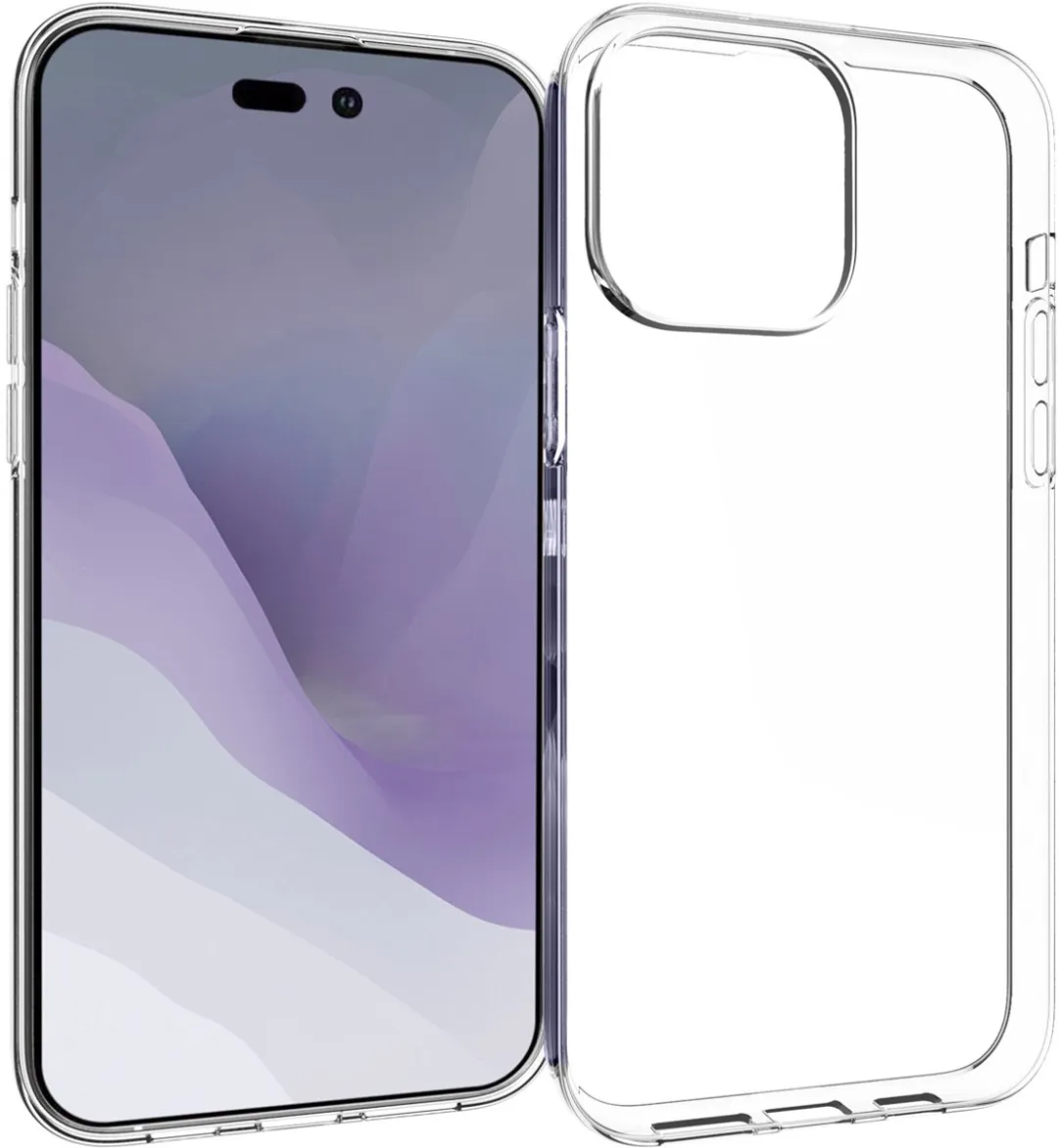 Accezz Hoesje iPhone 14 Pro Max - Transparant