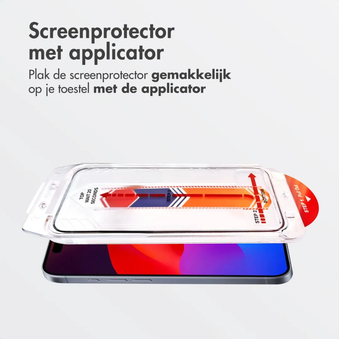 Accezz Screenprotector iPhone 17 Pro - Glas - 1 Stuk