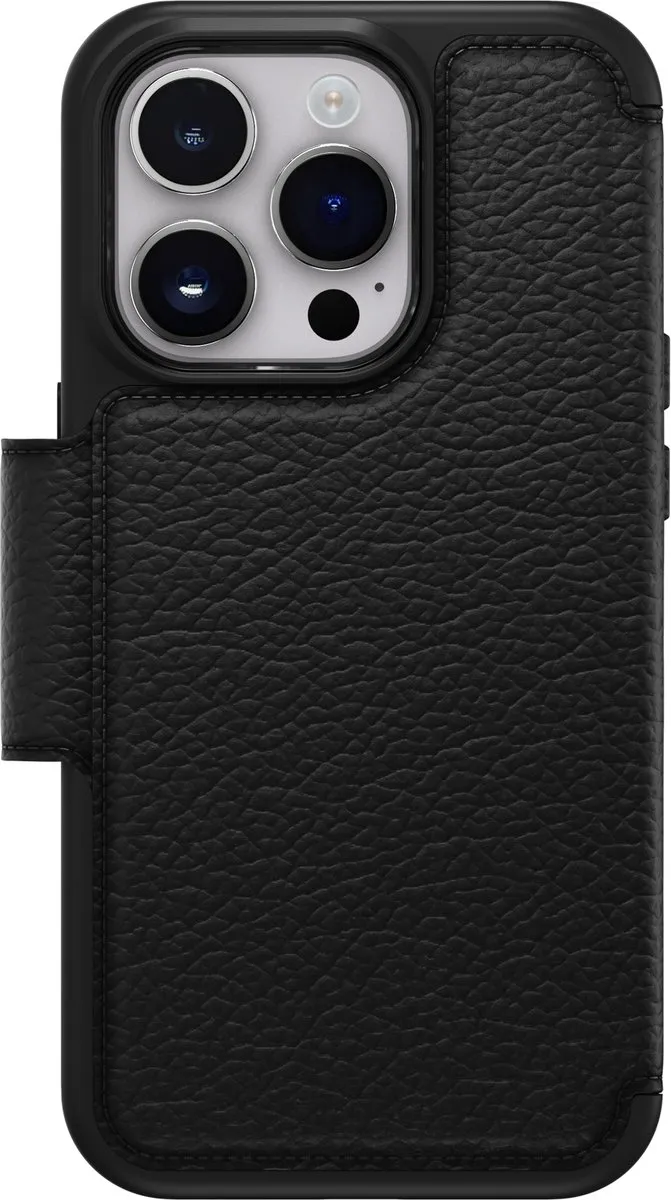OtterBox Strada Bookcase iPhone 14 Pro - 2 Pasjes - Zwart - afbeelding 3 van 6