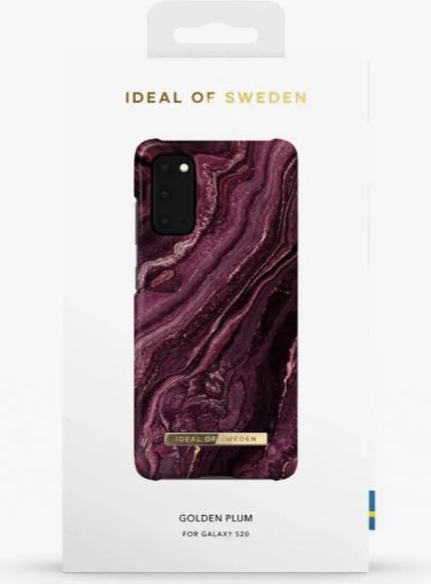 iDeal of Sweden Fashion Case Samsung Galaxy S20 - IDFCAW20-S11E-232 - Goud/Paars