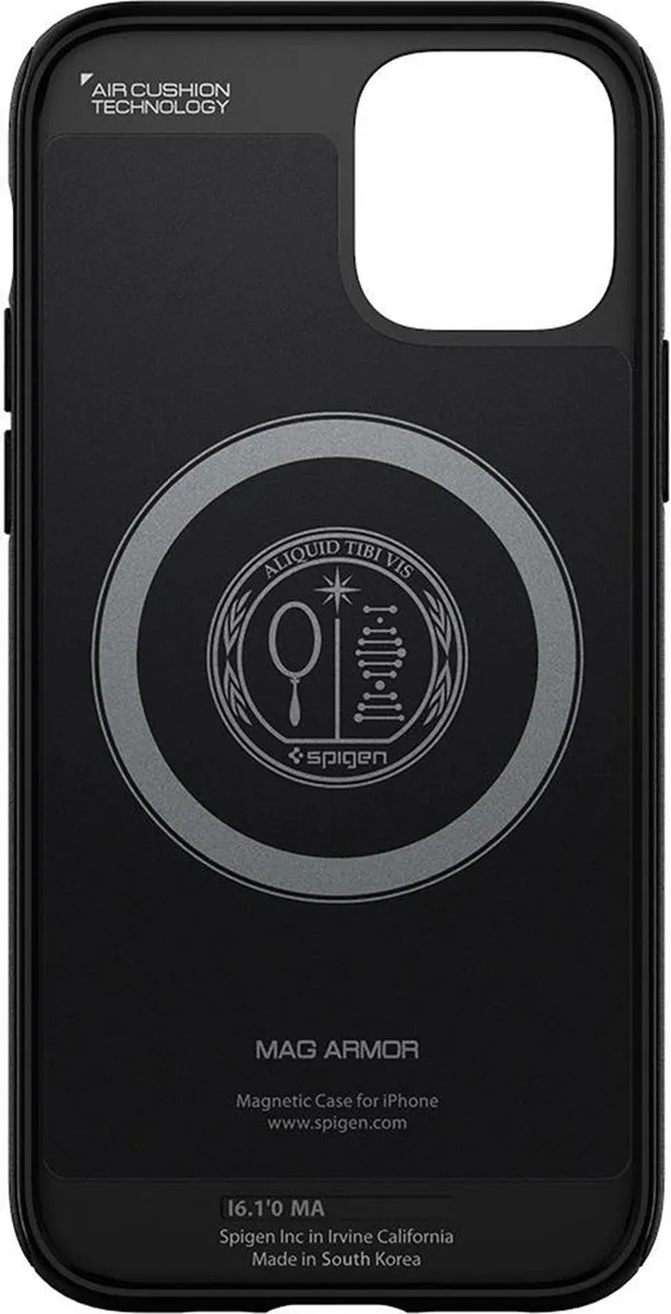 Spigen Armor ACS01865 TPU Hoesje - iPhone 12/12 Pro Zwart