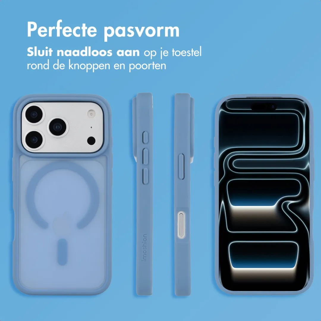 Imoshion Hoesje iPhone 17 Pro Max Lichtblauw - MagSafe