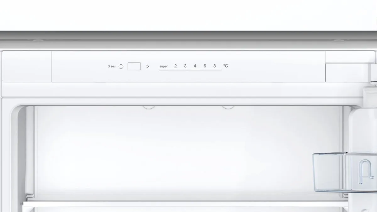 Bosch KIV87NSE0 Inbouw Koel-Vriescombinatie 270L - Wit