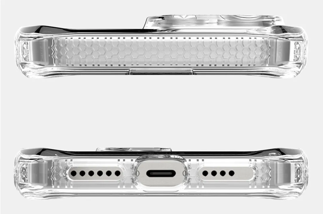 Itskins Level 2 HybridMagClear AP6U-HMACR-TRSP iPhone 16 Pro Max Hoesje - Transparant