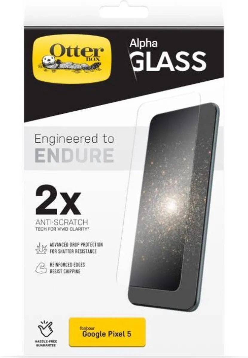 OtterBox Alpha Glass Google Pixel 5 - Schermbeschermer