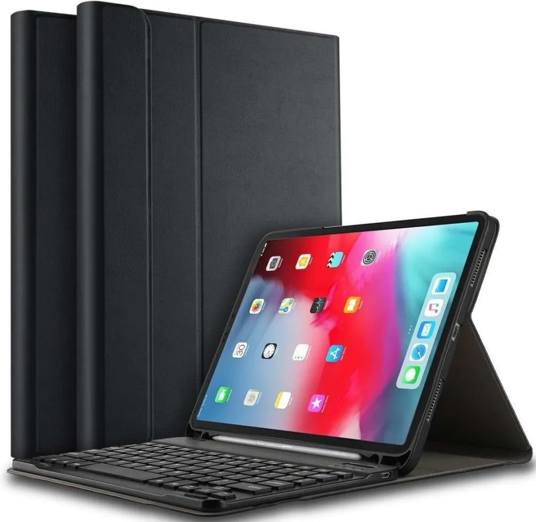 Just in Case Premium Bluetooth Keyboard Hoes iPad Pro 11 (2018) - Zwart