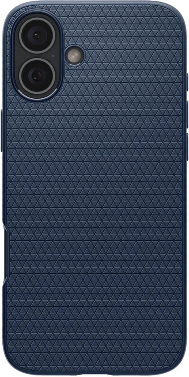 Spigen Liquid Air Hoesje iPhone 16 - Blauw - ACS08195