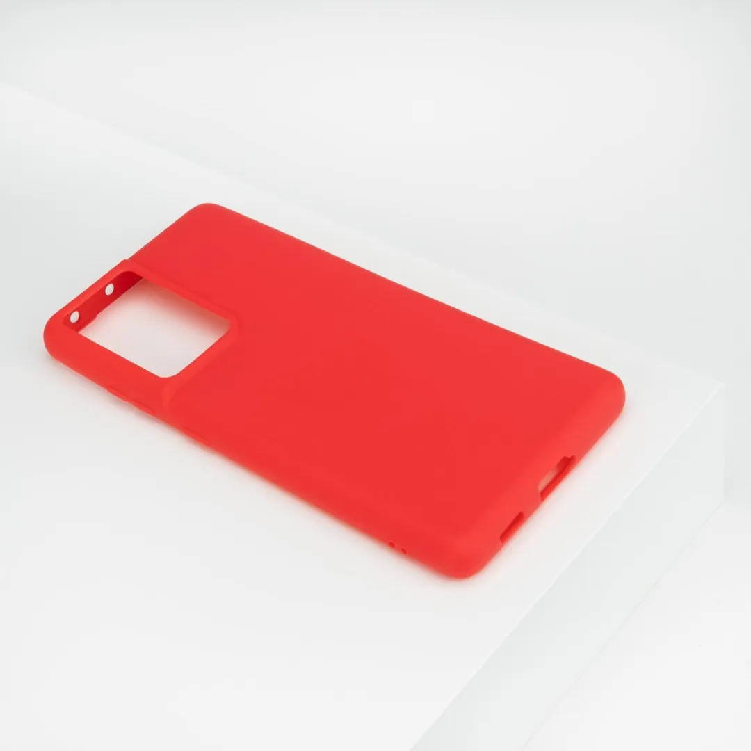 BMAX BAX57845 Hoesje Samsung Galaxy S21 Ultra - Rood - afbeelding 5 van 5