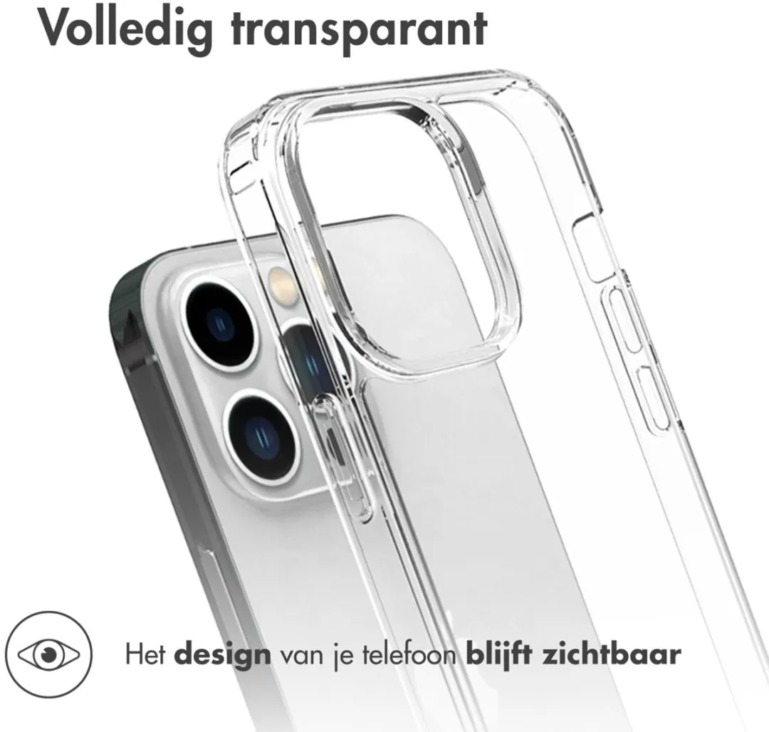 Accezz Xtreme Impact Backcover 2.0 iPhone 14 Pro - Transparant