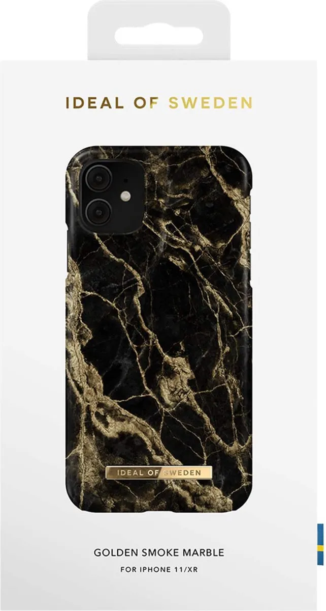 iDeal of Sweden iPhone 11 Hoesje Golden Smoke Marble - IDFCSS20-I1961-191