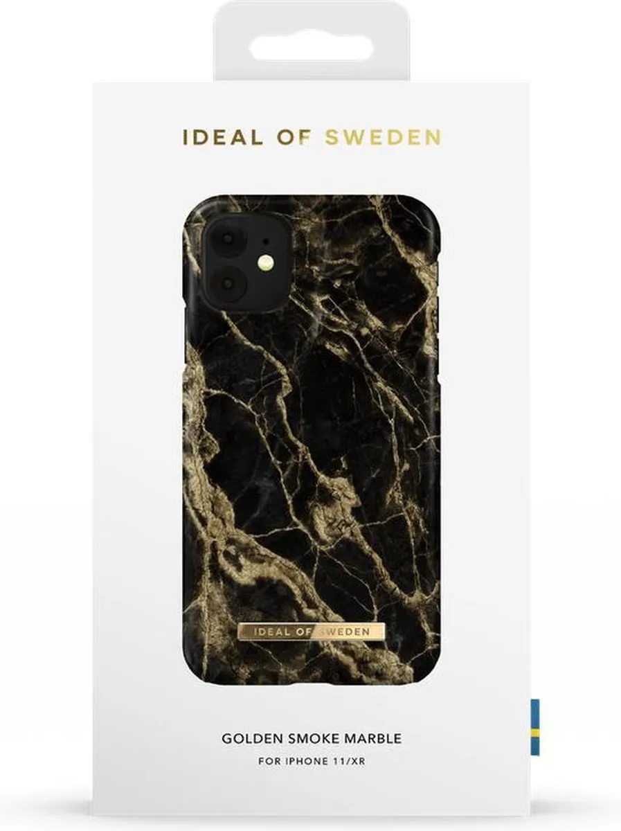 iDeal of Sweden iPhone 11 Hoesje Golden Smoke Marble - IDFCSS20-I1961-191