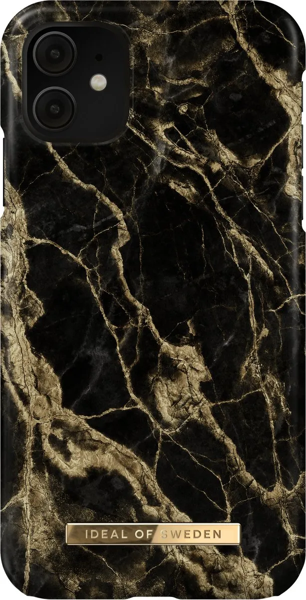 iDeal of Sweden iPhone 11 Hoesje Golden Smoke Marble - IDFCSS20-I1961-191
