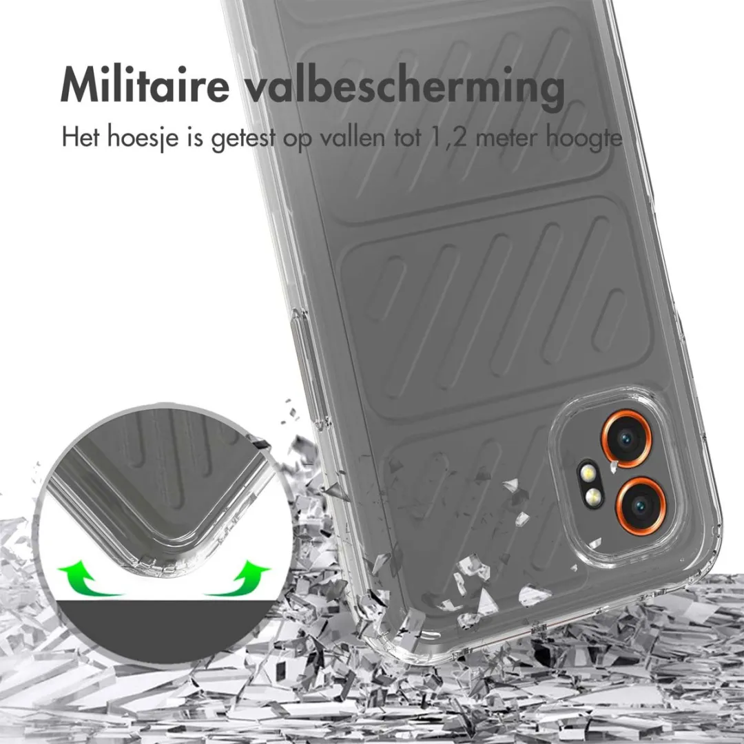 Accezz Xtreme Impact Backcover 2.0 - Samsung Galaxy Xcover 7 Pro - Transparant