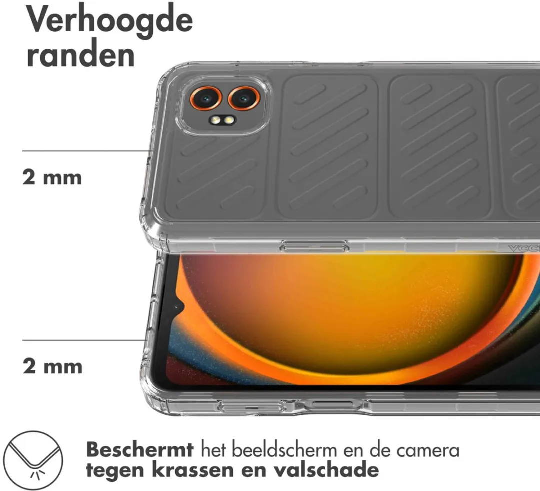 Accezz Xtreme Impact Backcover 2.0 - Samsung Galaxy Xcover 7 Pro - Transparant