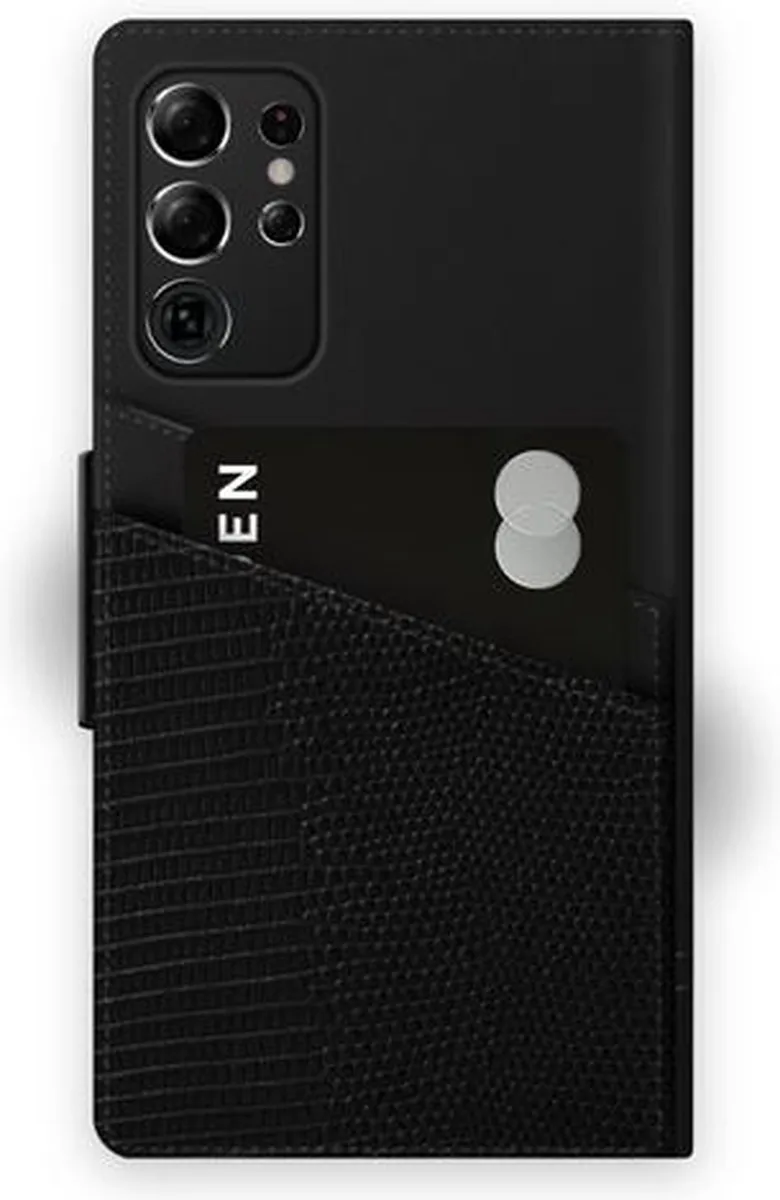 iDeal of Sweden Unity Wallet IDUWAW20-S21U-229 - Samsung Galaxy S21 Ultra - 3 Pasjes - Zwart - afbeelding 6 van 6