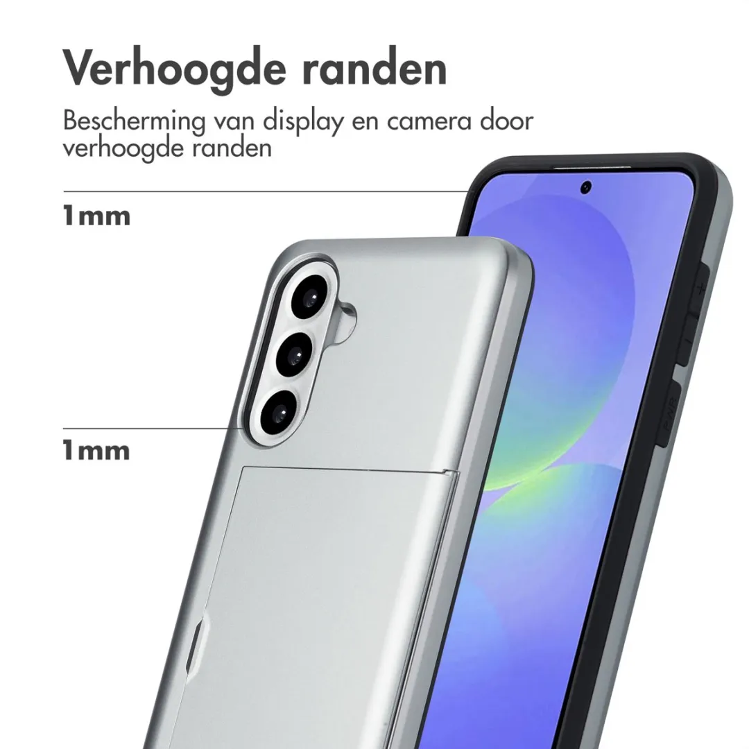 Imoshion Hoesje Samsung Galaxy A36/A56 - 2 Pasjes - Grijs