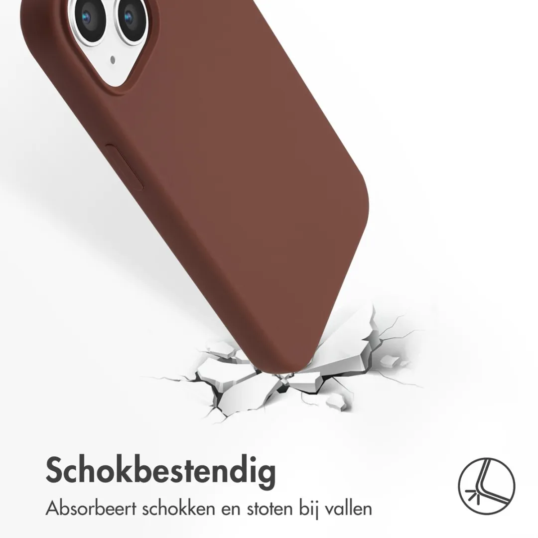Accezz iPhone 15 MagSafe Hoesje - Bruin - afbeelding 6 van 6
