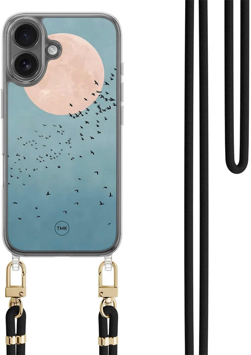 Casevibes Telefoonhoesje iPhone 16 Moon Birds
