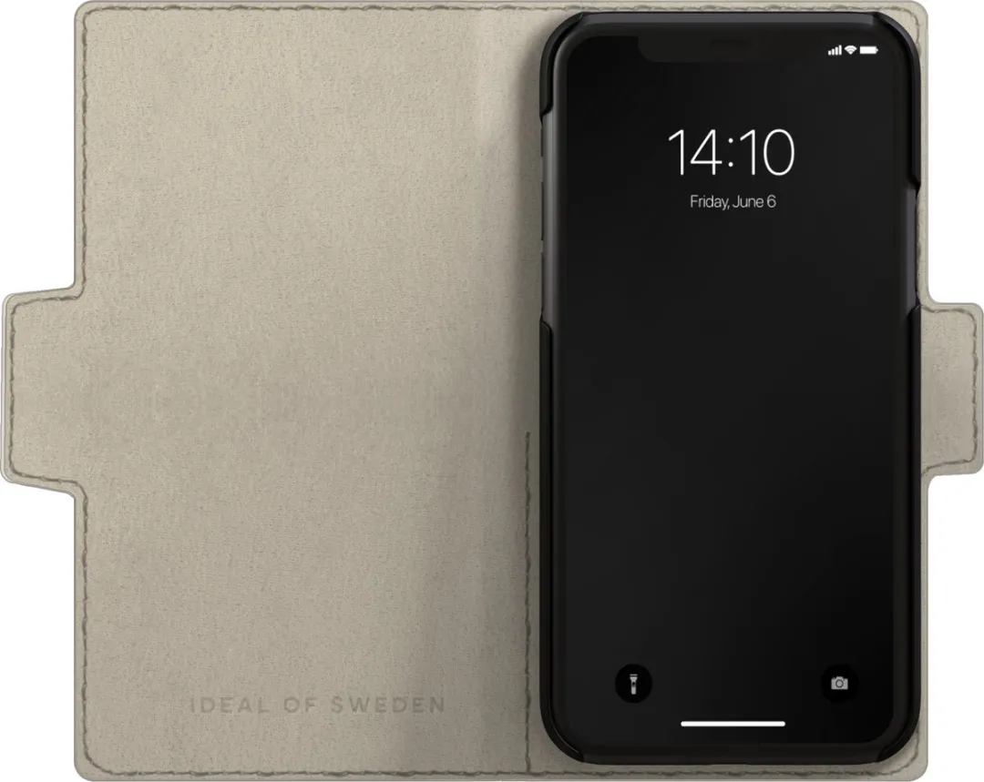 iDeal of Sweden Atelier Wallet iPhone 11/XR Cream Beige