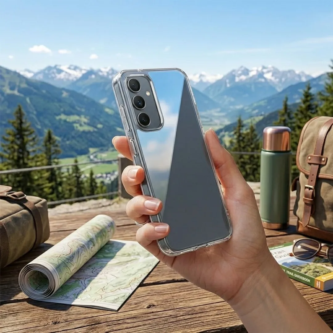 NUVEX Transparant Hoesje Set - Samsung Galaxy S25 - 3 Stuks