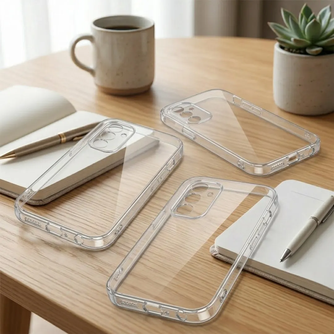 NUVEX Transparant Hoesje Set - Samsung Galaxy S25 - 3 Stuks