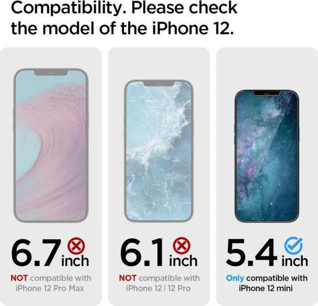 Spigen iPhone 12 Pro Max Glas tR Slim AGL01470 - Antiblue