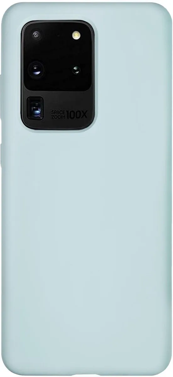 BMAX Siliconen Hard Case Samsung Galaxy S20 Ultra - Turquoise