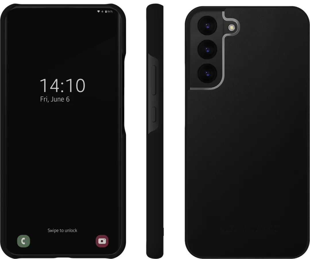 iDeal of Sweden Atelier Case Galaxy S22+ - Intense Black - afbeelding 4 van 5