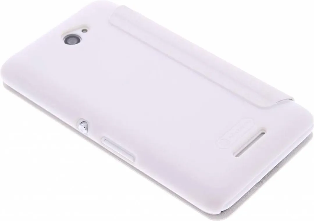 Nillkin Sparkle Hoes Sony Xperia E4 - Wit - E210424618302 - afbeelding 2 van 6
