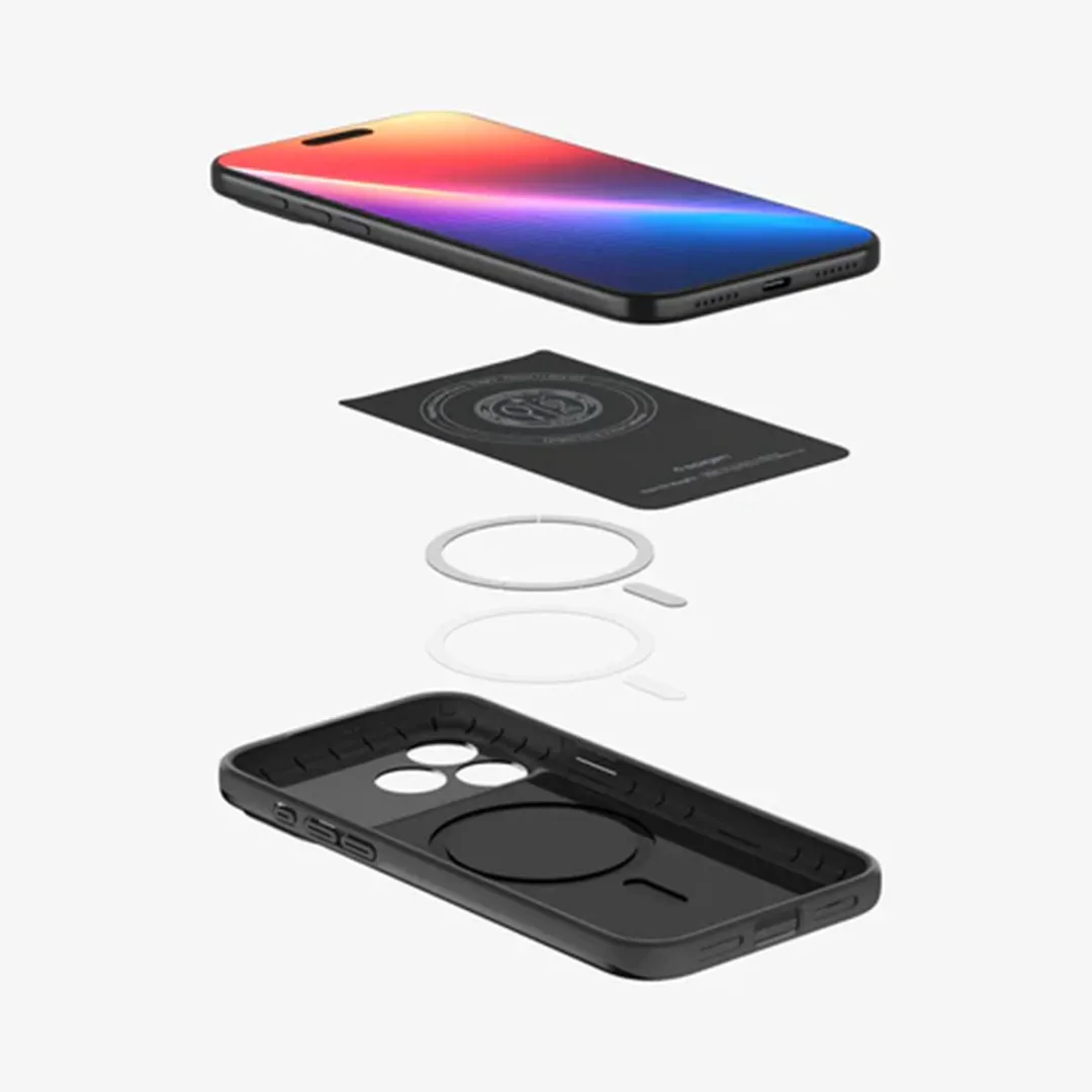 Spigen Thin Fit Mag Backcover iPhone 17 Pro Max 13975 - Zwart - afbeelding 6 van 6