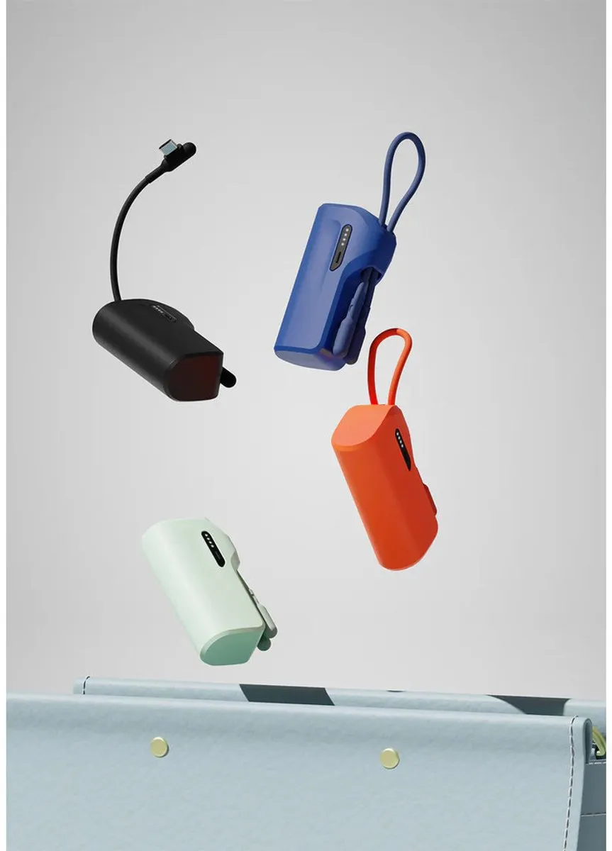 Cygnett Thumboost 5K Powerbank CY5356PBCHE - 5.000mAh - 20W - Zwart